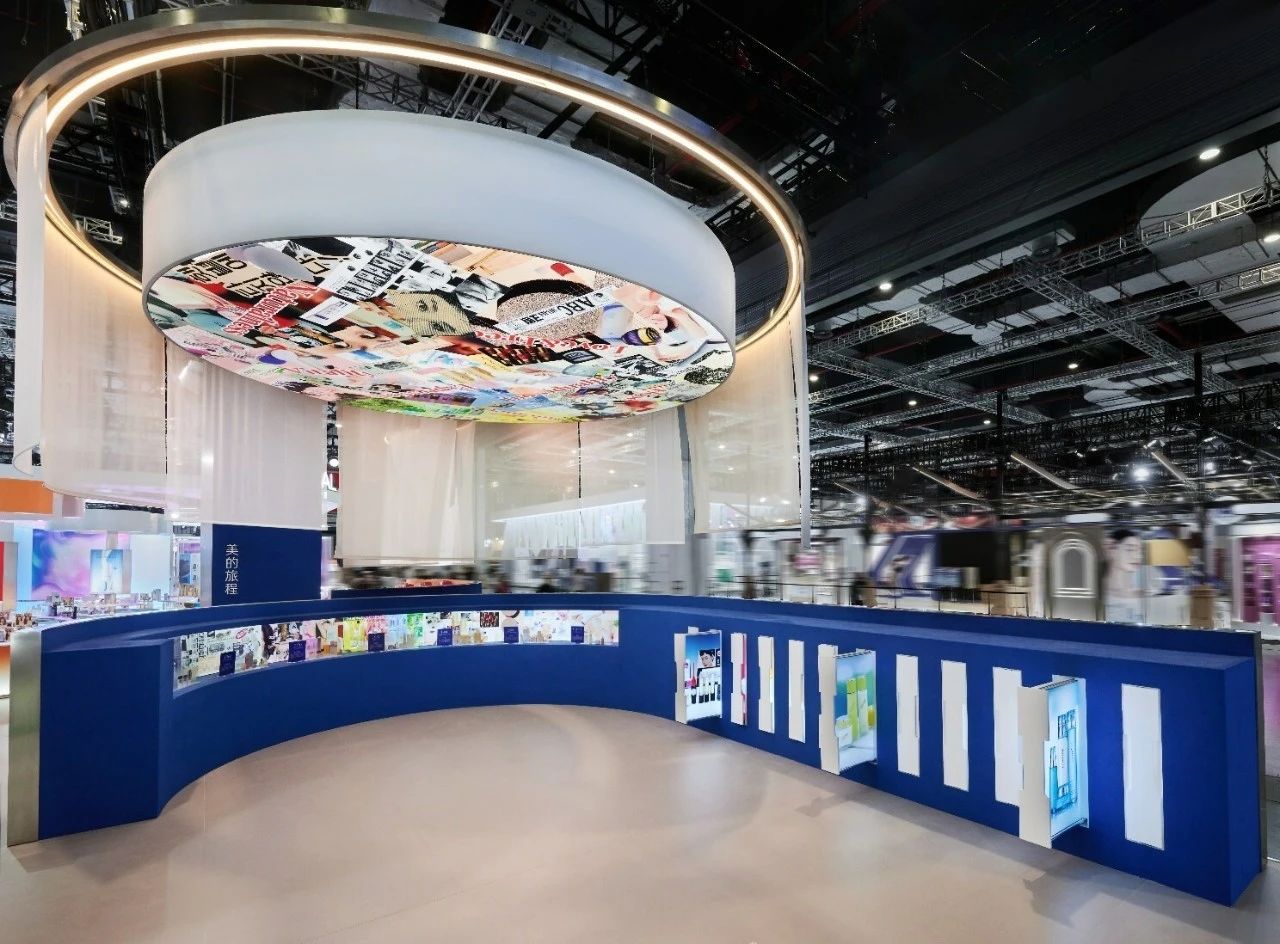 杭州展臺(tái)設(shè)計(jì)搭建公司領(lǐng)你看2023進(jìn)博會(huì)最具有創(chuàng)意00家企業(yè)展臺(tái)(愛(ài)茉莉太平洋展位)2