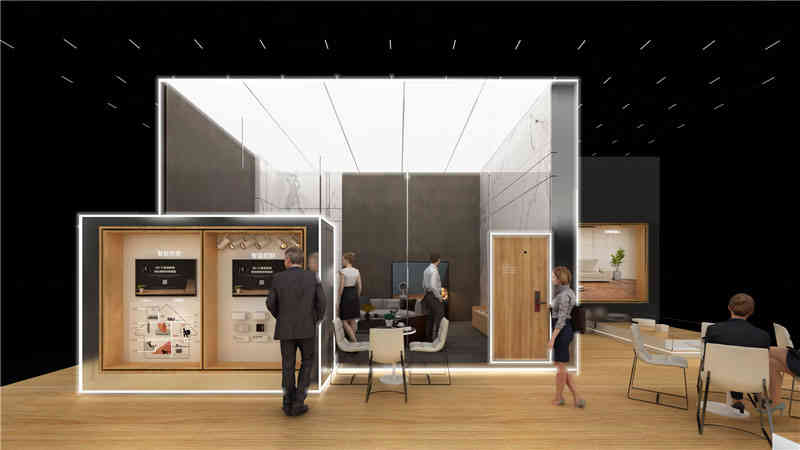 上海創諾醫藥集團有限公司參展上海新國際博覽中心展覽設計展臺搭建4